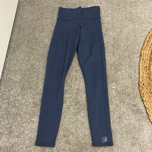 Blue bombshell leggings